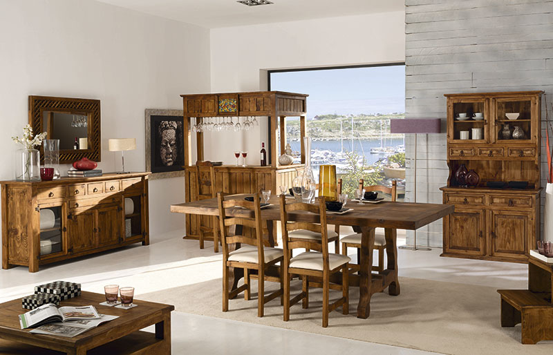 Artesania y Decoración  Blog muebles rusticos para salones