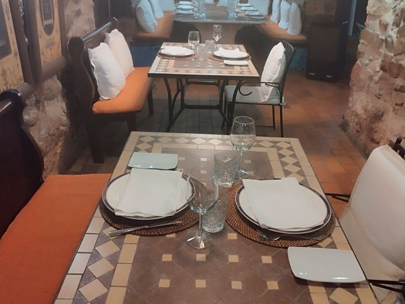 Interior del restaurante Belaustegi