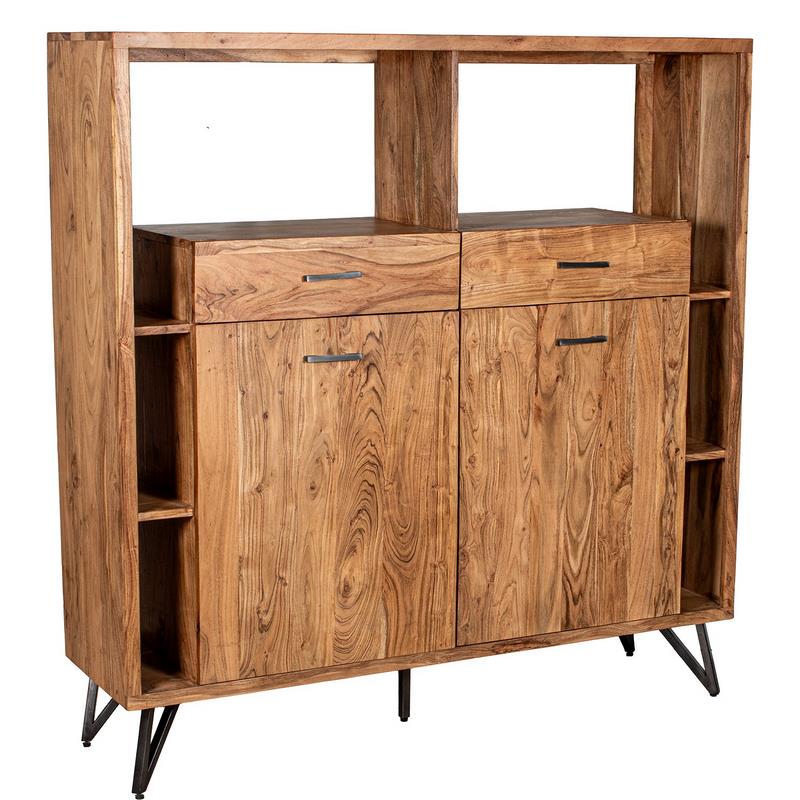 Aparador Alto Industrial 2 Cajones 2 Puertas Serie Althaus Aparador Alto Industrial 2 Cajones 2 Puertas Serie Althaus