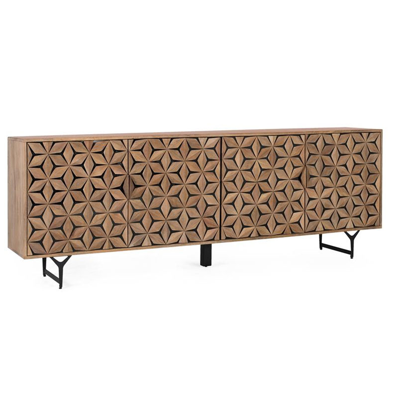 Buffet Grande Contemporaneo 4 Puertas Decoradas Destrans Buffet Grande Contemporaneo 4 Puertas Decoradas Destrans