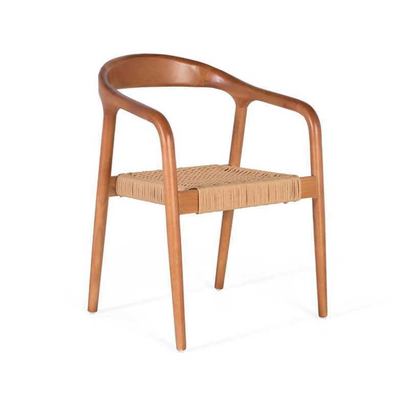 Conjunto 2 Sillones Madera Natural Asiento Cuerda Asnara Conjunto 2 Sillones Madera Natural Asiento Cuerda Asnara
