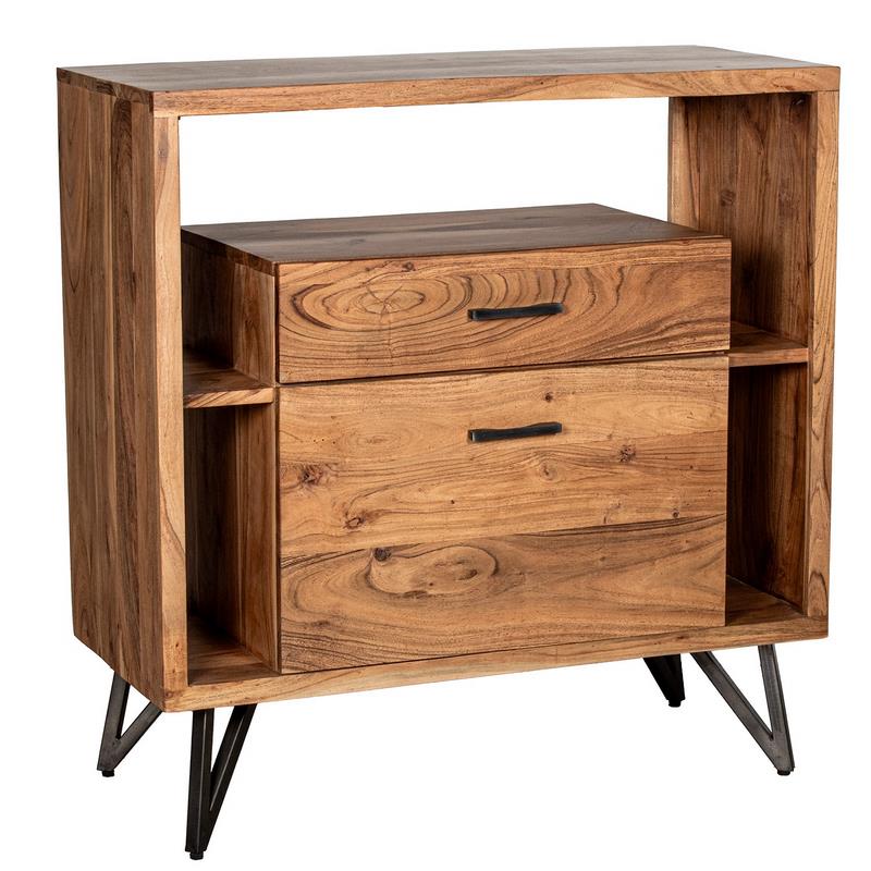 Consola Recibidor Industrial 1 Cajón 1 Puerta Althaus Consola Recibidor Industrial 1 Cajón 1 Puerta Althaus