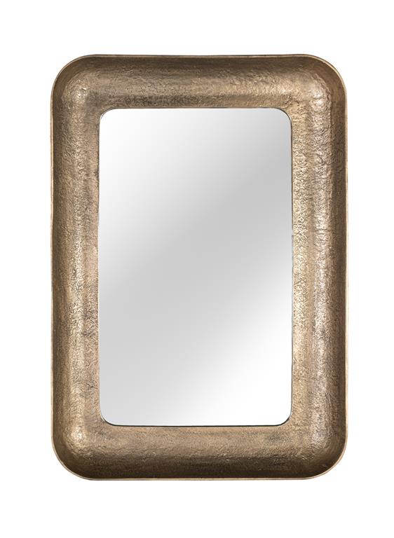 Espejo Diseño Rustico Industrial Laton Bronce Serie Collum