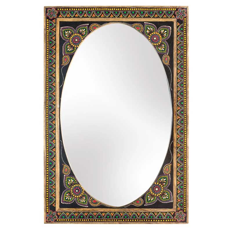 Espejo Estilo Oriental Marco Decorado - Serie Thasos Espejo Estilo Oriental Marco Decorado - Serie Thasos