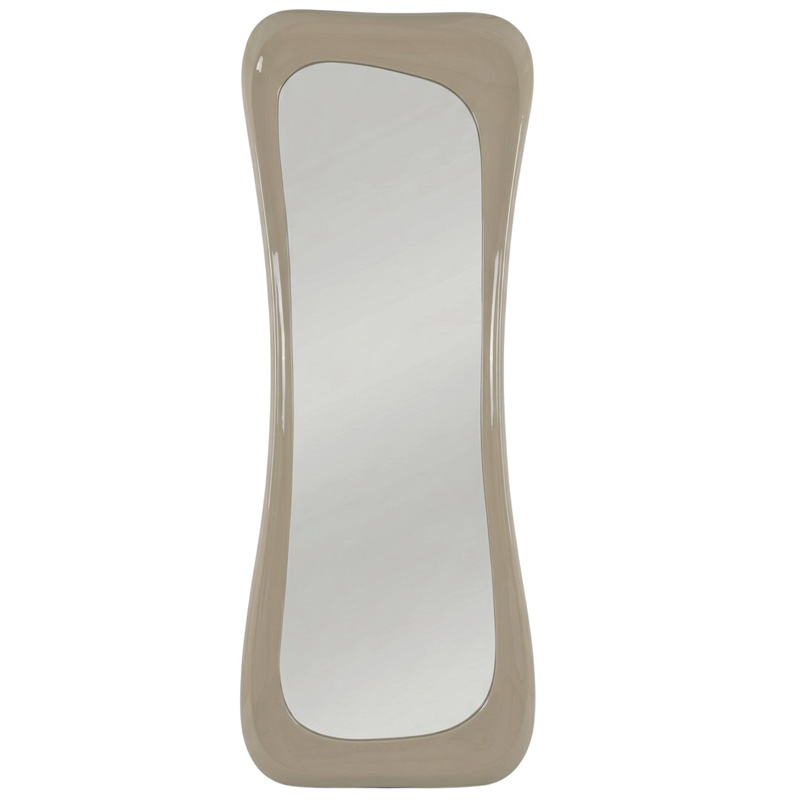 Espejo Vestidor Alto Marco Lacado Arena - Serie Esenzia Espejo Vestidor Alto Marco Lacado Arena - Serie Esenzia