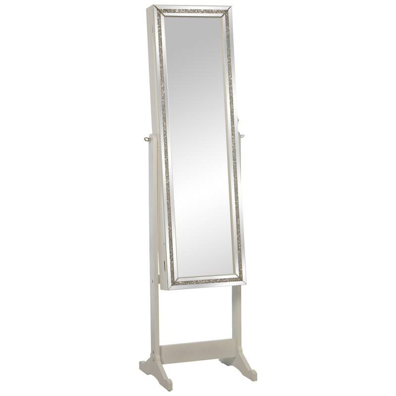 Espejo Vestidor de Pie con Joyero Integrado - Serie Ardua Espejo Vestidor de Pie con Joyero Integrado - Serie Ardua