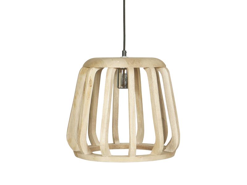 Lampara Techo Actual Pequeña Madera Natural - Serie Aliquo Lampara Techo Actual Pequeña Madera Natural - Serie Aliquo