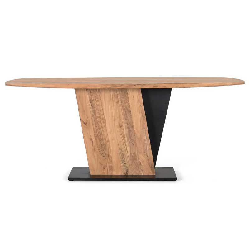 Mesa Comedor de 240 cm Estilo Industrial Actual -Sahana Mesa Comedor de 240 cm Estilo Industrial Actual -Sahana