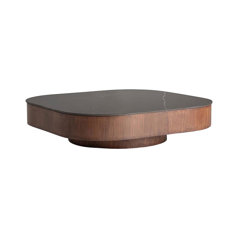 Mesa de Centro 100 Nogal y Marmol – Serie Neufs Mesa de Centro 100 Nogal y Marmol – Serie Neufs