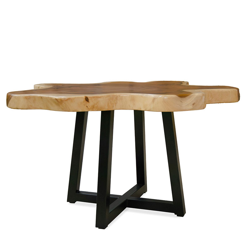 Mesa Redonda Tronco de Suar Irregular - Serie Arcales Mesa Redonda Tronco de Suar Irregular - Serie Arcales