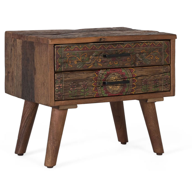 Mesita Madera Rustica Reciclada Serie Agarden Mesita Madera Rustica Reciclada Serie Agarden