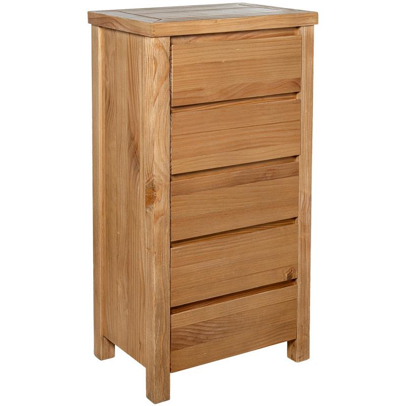 Sinfonier 5 Cajones Madera Pino Color Miel Serie Arckel Sinfonier 5 Cajones Madera Pino Color Miel Serie Arckel