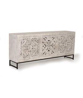 Aparador 4 Puertas y 3 Cajones Oriental Tallado Anyada Aparador 4 Puertas y 3 Cajones Oriental Tallado Anyada