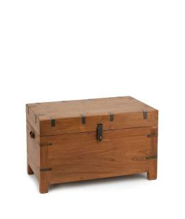 Baul Arcon Pequeño Colonial Madera Maciza Serie Anewpor Baul Arcon Pequeño Colonial Madera Maciza Serie Anewpor