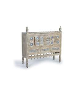 Buffet Aparador 2 Puertas 3 Cajones Oriental Serie Evarkon