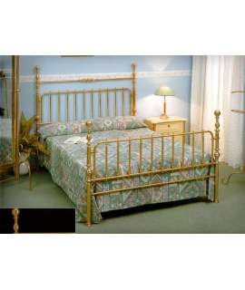 Cama Laton Dorado Estilo Clasico Vintage Verso