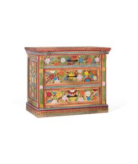 Comoda Dormitorio 3 Cajones Pintura Oriental China Serie Anthin Comoda Dormitorio 3 Cajones Pintura Oriental China Serie Anthin