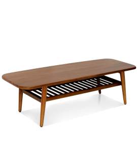 Mesa Centro Estilo Colonial con Revistero Serie Oporto Mesa Centro Estilo Colonial con Revistero Serie Oporto