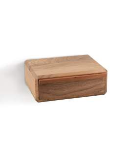 Mesita Colgante 1 Cajon Madera Acacia Natural Adrum Mesita Colgante 1 Cajon Madera Acacia Natural Adrum