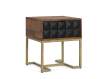 Mesita de Noche Moderna 1 Cajon Madera Mango Angiot Mesita de Noche Moderna 1 Cajon Madera Mango Angiot