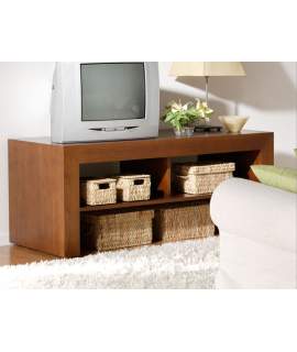 Mueble TV estilo colonial en 2 tamaños con estantes