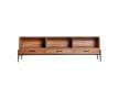 Mueble TV Moderno 3 Cajones Madera Metal Serie Lauris