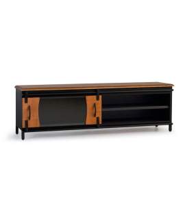 Mueble TV Puertas Correderas Estilo Industrial Actual Anacar