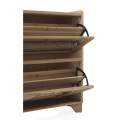 Mueble Zapatero 2 Puertas Basculantes Rustico Serie Ancosta