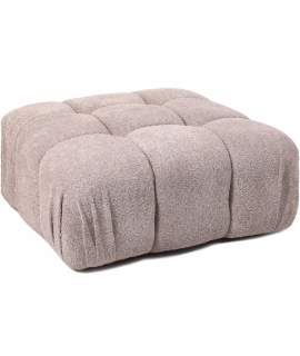 Reposapies Sofa Tapizado Color Topo Serie Akilian