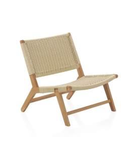 Silla Madera Haya Asiento Respaldo Cuerda Serie Adresas