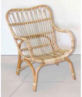 Sillon Rattan Bambu Brazos Tireta Agoiz