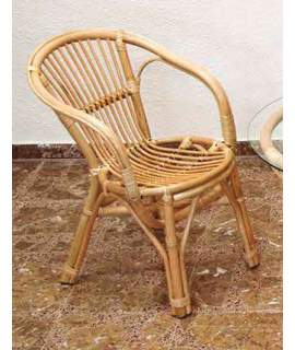 Sillon Rattan Bambu Respado Bajo Agoiz