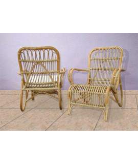 Sillon Rattan Bambu sin Cojin Agoiz