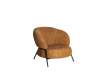 Sillon Relax Tapizado Ocre Diseño Actual Serie Aprivas