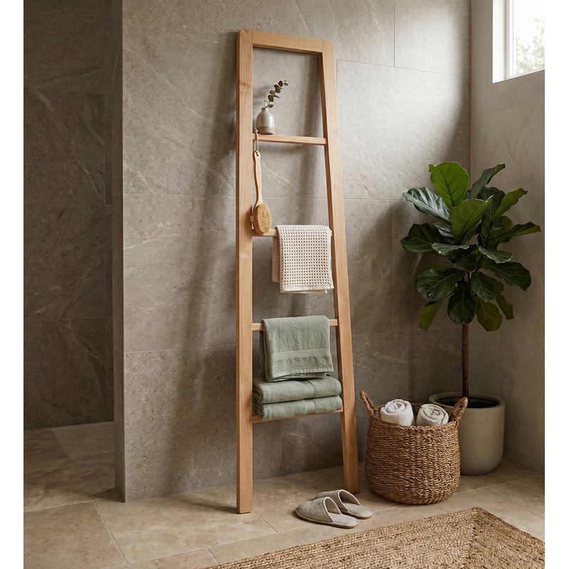 Toallero Escalera Baño Teka Natura - Serie Calcun Toallero Escalera Baño Teka Natura - Serie Calcun