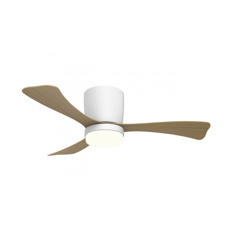 Ventilador Techo Grande de 107 Blanco Palas Madera Serie Kent Ventilador Techo Grande de 107 Blanco Palas Madera Serie Kent